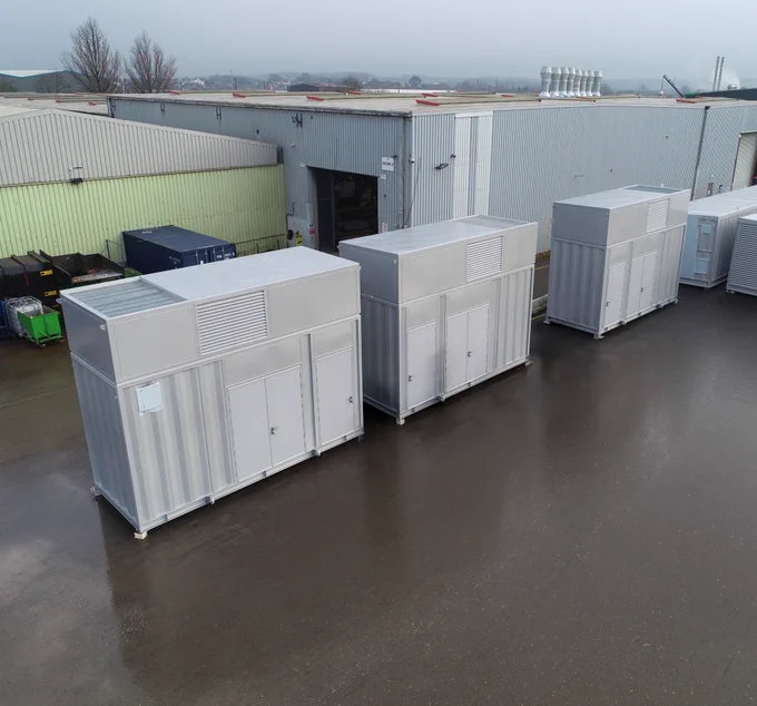 Bespoke 65dB(A) at 1 metre acoustic generator enclosures for key infrastructure in a major city in Switzerland
