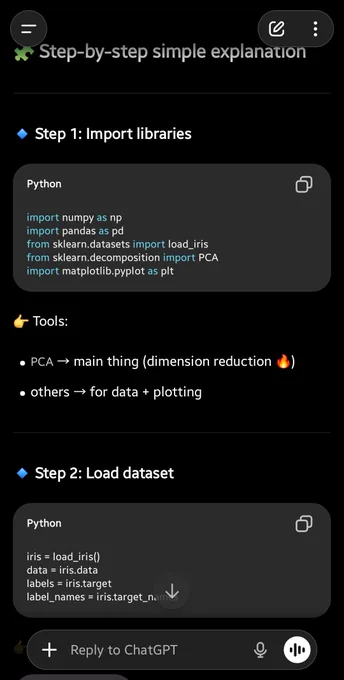Machine learning lab internals broo!!
And Chatgpt saving me again 😭💻