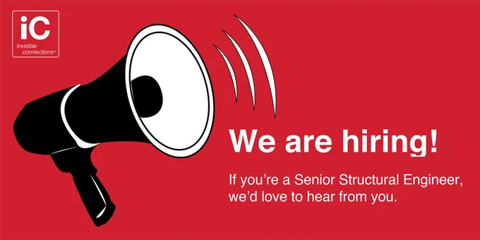Invisible Connections are recruiting a Senior Structural Engineer to enhance their engineering capability. The successful candidate will be working as part of our Oxfordshire-based team of specialists, focusing on a diverse portfolio of reinforced concrete and hybrid construction buildings in the UK and Ireland. 