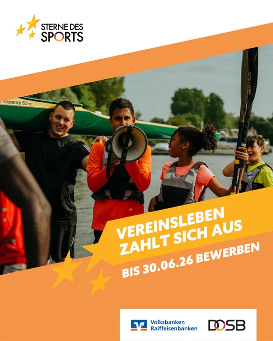 Sterne des Sports, jetzt bewerben. Foto: DOSB