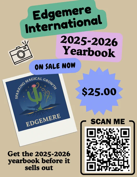 Yearbook flyer