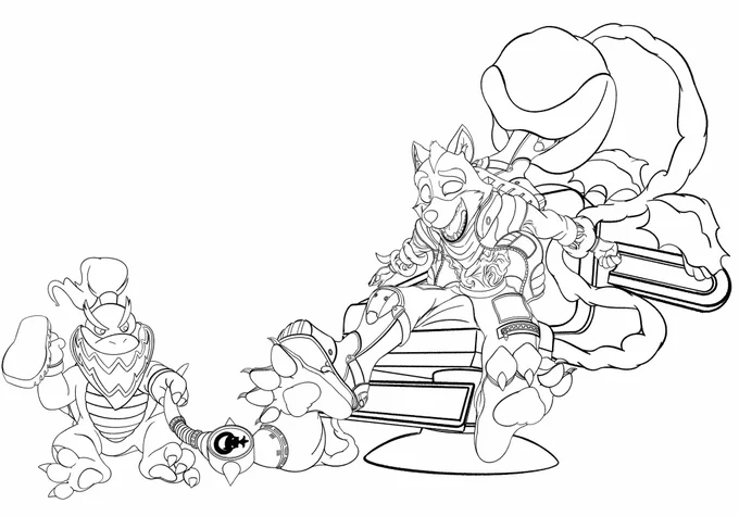 Clean alt to better show off those dogs of his.