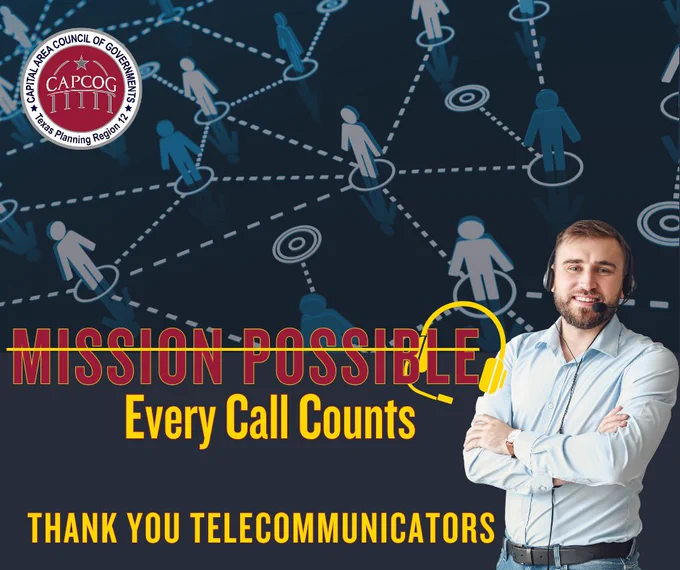 Mission Possible, every call counts. Thank you emergency telecommunicators.