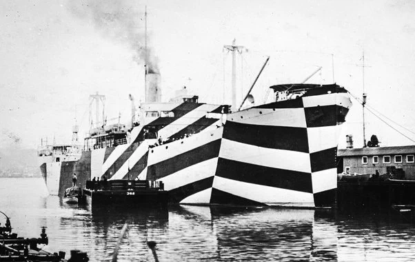 How effective was dazzle camouflage at confusing submarines? Answer by Richard Meakin