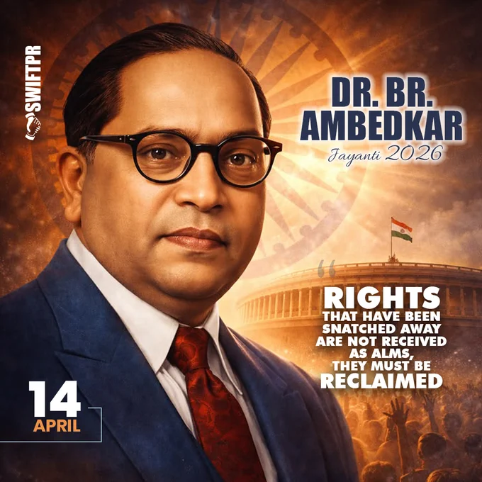 Celebrating the man who stood for equality, dignity, and human rights.

#drambedkar #bhimraoambedkar #bharatratna #ambedkarjayanti #indianconstitution #socialjustice #equalityforall #dalitempowerment #inspirations #indianhistory #greatleaders #constitutionofindia #respectfully #educationforall #justiceleague #nationbuilder #prideofindia 