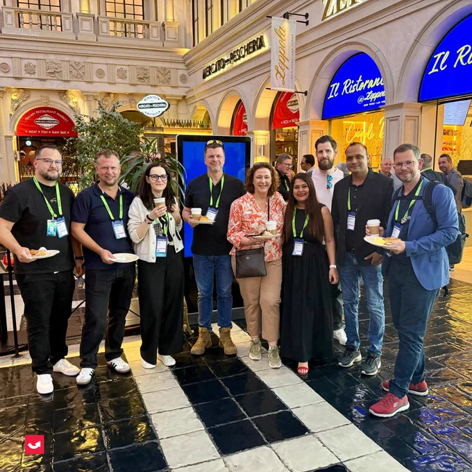 Last year's Knowledge meetup at Zeppola by InfoBeans.