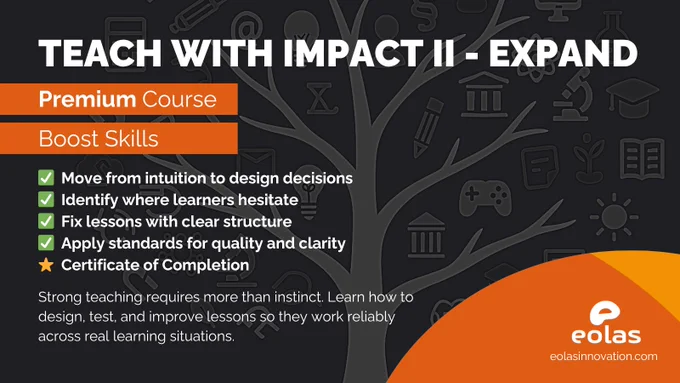 teach with impact II - expand course flyer / details 