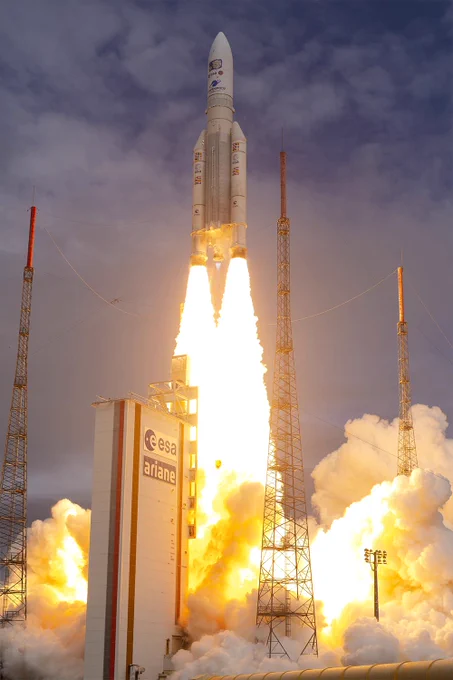 April 14, 2023: Launch of the Juice mission on an Ariane 5 launcher.