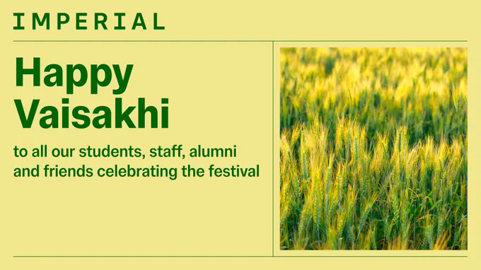 Happy Vaisakhi to all our students, staff, alumni and friends celebrating the festival