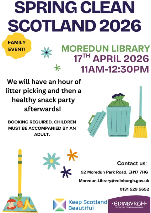 Spring Clean Scotland 2026 poster