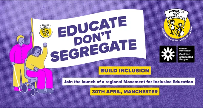 Build Inclusion – Educate, Don’t Segregate
Join the launch of a regional Movement for Inclusive Education. 

