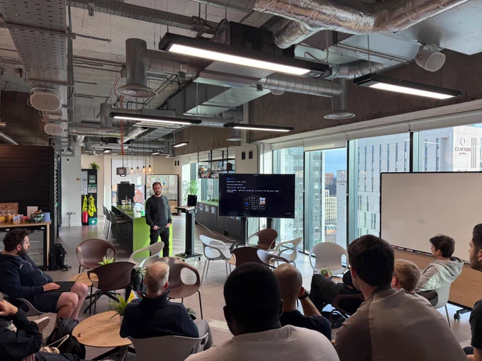 Bobby Bobak, Talking at NSManchester on Coding Agents