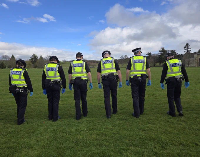Search at the Scottish Police College