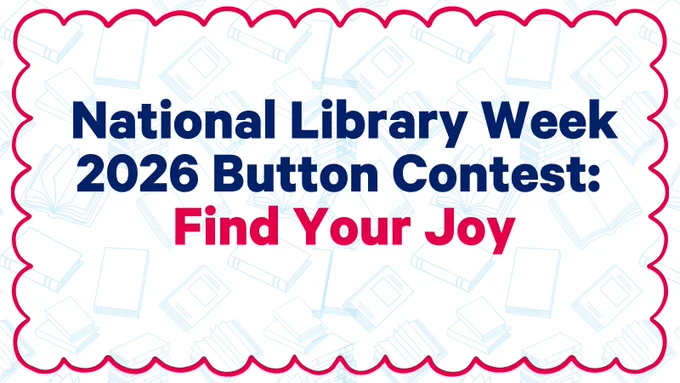 National Library Week 2026 Button Content: Find Your Joy