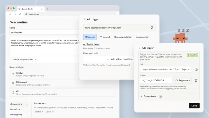 Now in research preview: routines in Claude Code