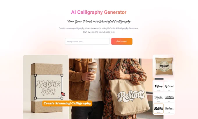 AI Calligraphy Generator