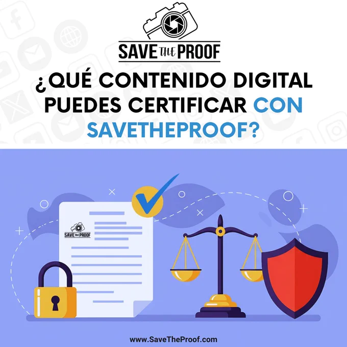 Certifica con Validez Legal Páginas Web y Ficheros - www.savetheproof.com