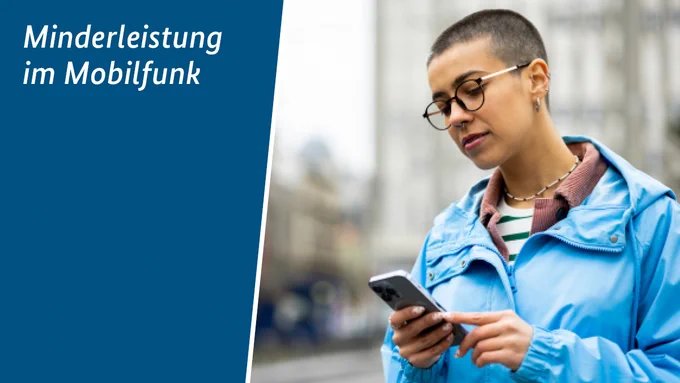 neue Re­ge­lun­gen für den Nach­weis ei­ner Min­der­leis­tung im Mo­bil­funk