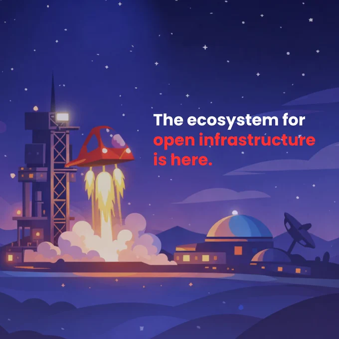 The ecosystem for open infrastructure is here.