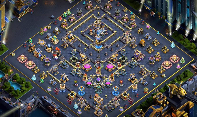 Layout 6 : TH18 Legends Blueprint for Throwers | Meteor Golem Defense Updated Clash of Clans Meta April 2026 