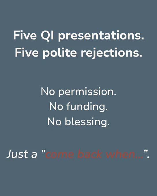 QI professionals, voice unheard, Quality work in healthcare, nurse, nurse lead, physician, medical