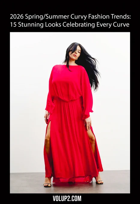 2026 Spring/Summer Curvy Fashion Trends: 15 Stunning Looks Celebrating Every Curve
