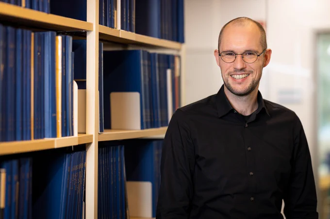 Photograph of Bastian Drees, who heads EMBL's Office of Scientific Information Management. Credit: Massimo del Prete/EMBL