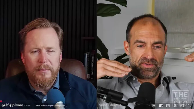 Mike Chaput interview with Jeff Holman on the Breakout CEO podcast
