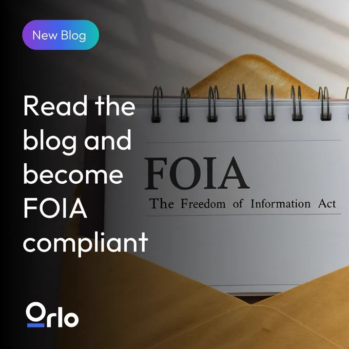 Read the blog and become FOIA compliant