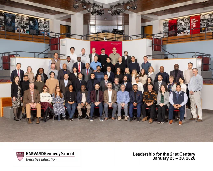 January 2026 cohort of the executive program, Leadership for the 21st Century