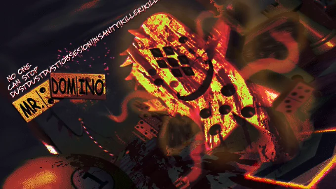 No One Can Stop DustDustDust!Obsesion!Insanity!Killer!Killer!Horror Mr. Domino! [Edit of "No One Can Stop Mr. Domino!" Mr. Domino's appearance is based off of the Undertale MultiDust AU sans' look from the video with the AU name modifier   Sans hard (full)]