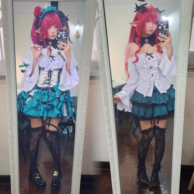 IRyS Hololive Maid Alt ver Cosplay