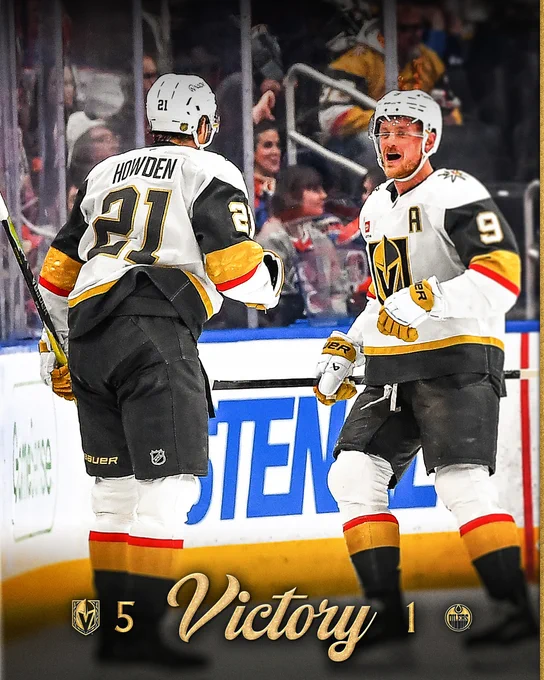 Final: VGK 5, EDM 1