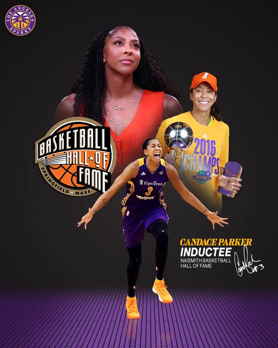 Candace Parker Naismith Basketball Hall of Fame