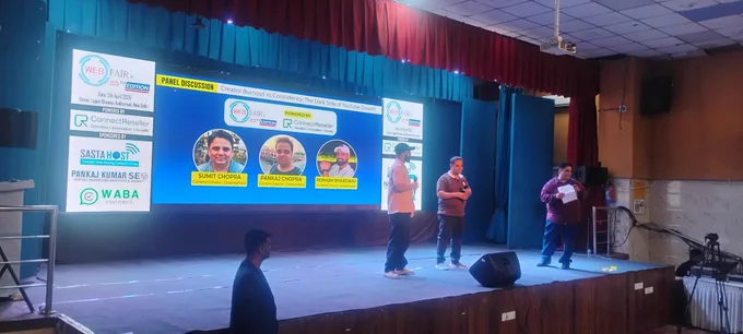 WebFair Meet Up 25th Edition at Lajpat Bhavan Auditorium 