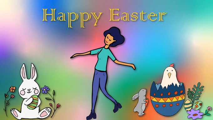 ✨🐣 Happy Easter 2026 🐰🌸
A season where flowers bloom, colors dance, and joy rises like spring sunlight. 🌷✨
This illustration celebrates the playful magic of Easter—bunnies, eggs, blossoms, and the beauty of new beginnings. 💐🥚

Wishing your hearts a day filled with peace, love, family warmth, and sweet spring happiness. 💖☀️

#HappyEaster #Easter2026 #EasterIllustration #SpringArt #SpringMagic