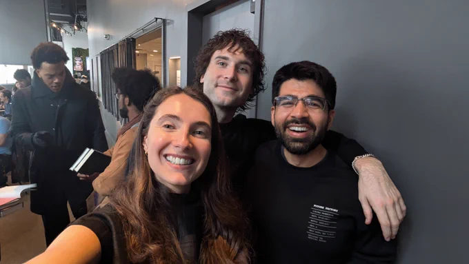 Eloise, Travis, and Kunal