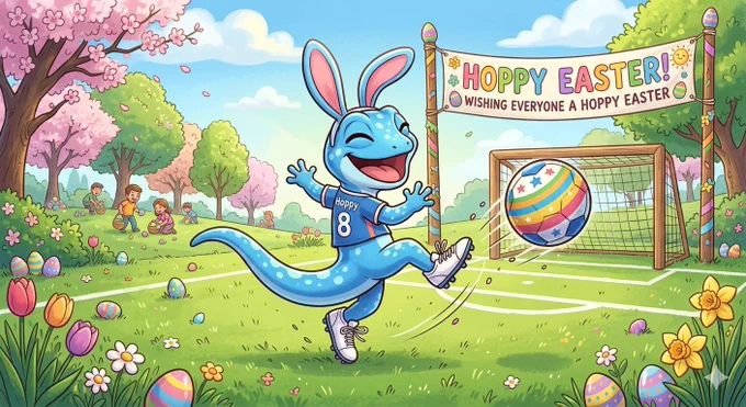 Gecko with bunny ears