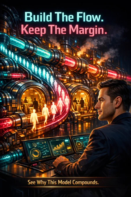 💸 He Went From Broke to $50K/Month — And He Never Built a Single Product

The secret? The Traffic Broker Blueprint. Build the flow. Keep the margin. Watch it compound.

🚨 Most people fail online because they're BUILDING when they should be BROKERING.

Stop creating products nobody buys.
Stop running ads that drain your budget.
Stop posting content into the void.

START positioning yourself as the trusted middleman between traffic supply and traffic demand.

The Traffic Broker Blueprint gives you:
🔹 A proven 7-step broker system
🔹 $0 tech experience required
🔹 Real results in as little as 60 days
🔹 A business model that actually COMPOUNDS

🎯 The flow is already waiting.