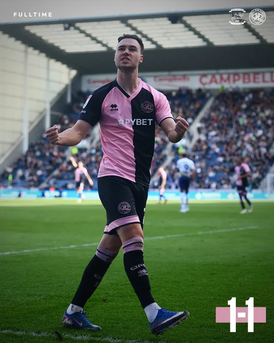 FULL TIME: Preston 1-1 QPR