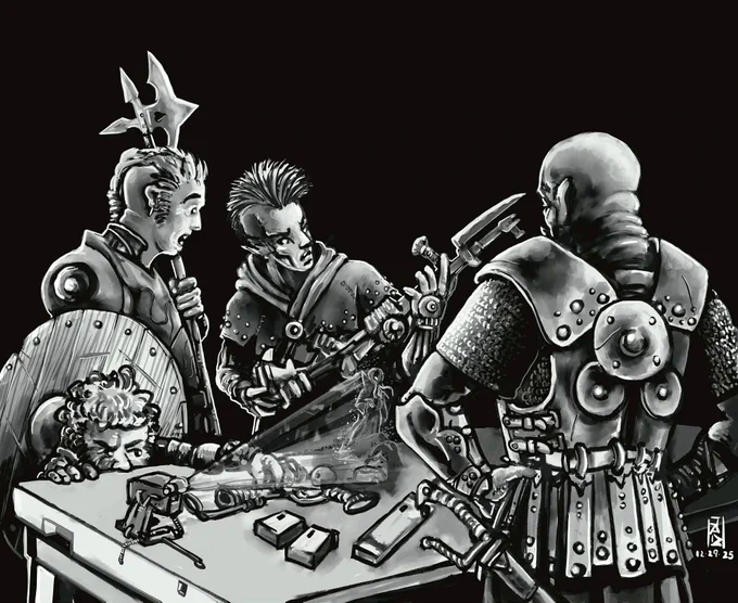Art by Joey Docil for Book II of The Lichseed Trilogy.