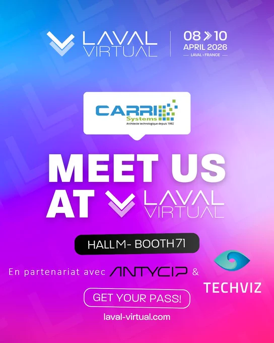 CARRI SYSTEMS AU LAVAL VIRTUAL
