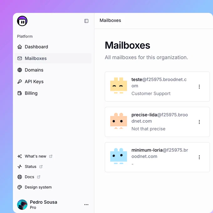 broodnet app screenshot light mode