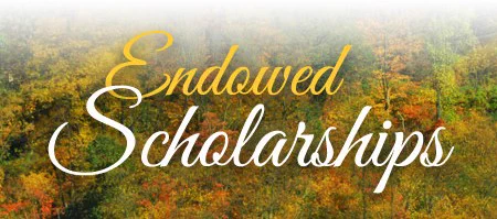 Endowed Scholarships notification.