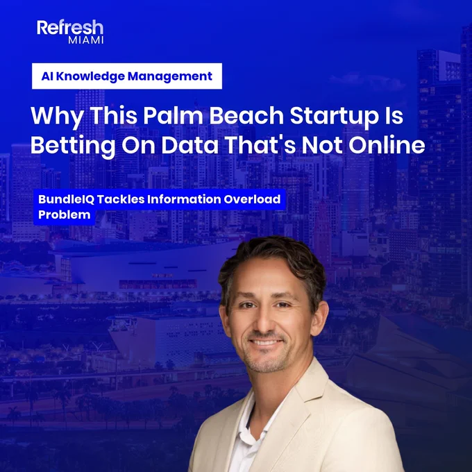 Why This Palm Beach Startup Is Betting On Data That's Not Online