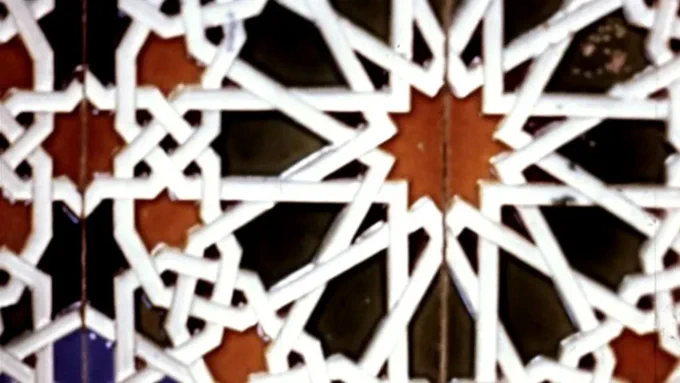 Puerta decorada