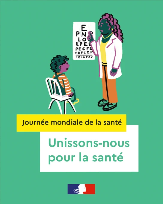 Journée mondiale de la santé : unissons-nous pour la santé