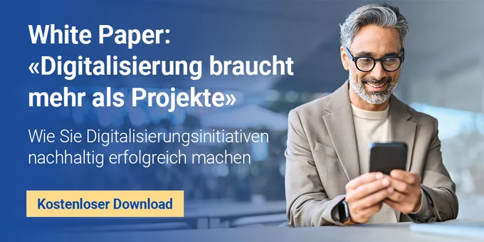 White Paper «Digitalisierung braucht mehr als Projekte» von FROX und Axon Ivy
