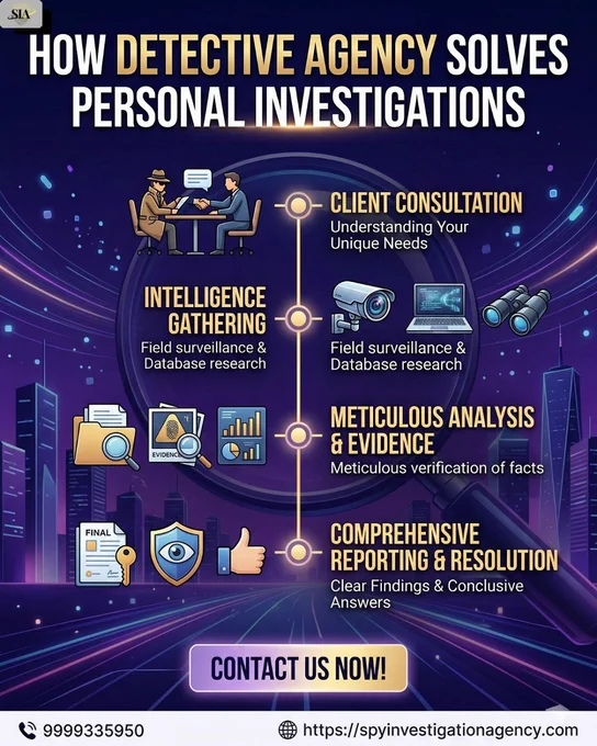 How Detective Agency Solves Personal Investigations