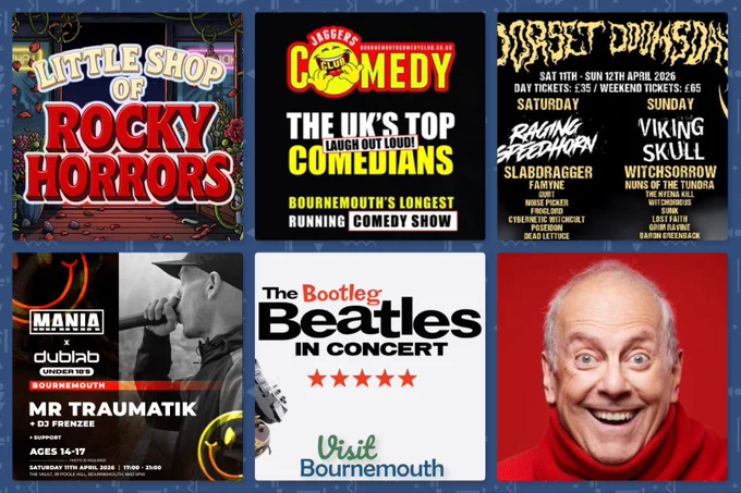Cabaret, Comedy, and The Beatles: What’s On in Bournemouth This Weekend